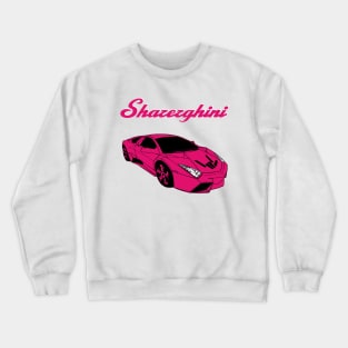 sharerghini pink Crewneck Sweatshirt